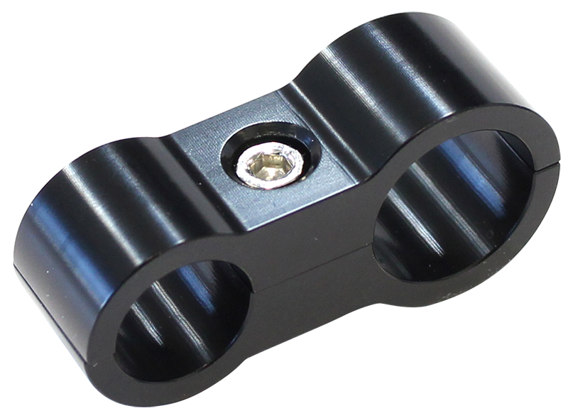 Aeroflow Billet Dual Size Seper -6 Tefl& -10Teflon Hose Size Or Notes AF156-07-10BLK