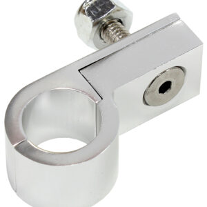 Aeroflow Billet P Style Clamp -8 Hose Silver 16mm ID Or 5/8" ID