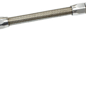 AEROFLOW HOLLEY DUAL INLET RAIL -6AN SILVER SUIT 2X METERING BLOCKS