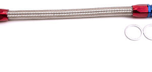 Aeroflow Holley Dual Inlet Rail -6AN Blue Suit 1-2 Metering Blocks.