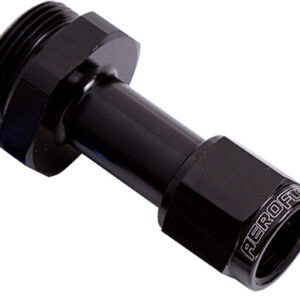 AEROFLOW -8AN FEMALE TO HOLLEY 4150 BLACK SWIVEL NUT (PAIR)