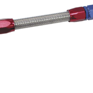 Aeroflow Holley Dual Inlet Rail -8AN Blue Suit 2X Metering Blocks