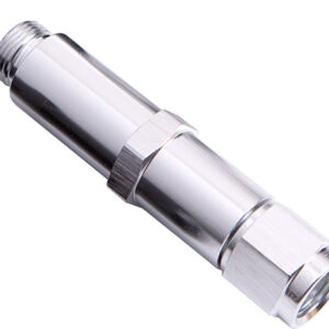 AEROFLOW -6AN FEMALE TO BG / DEMON SILVER SWIVEL NUT (PAIR)
