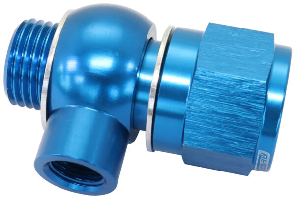 AEROFLOW LS CHEVY OIL PRESSURE ADAPTER ALLOWS 1/8" NPT AUX PORT AF166-05-02