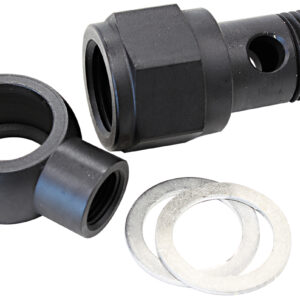AEROFLOW LS CHEVY OIL PRESSURE ADAPTER ALLOWS 1/8" NPT AUX PORT STEEL