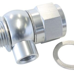 AEROFLOW LS CHEVY OIL PRESSURE ADAPTER ALLOWS 1/8" NPT AUX PORT AF166-05-02S