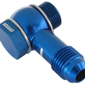 AEROFLOW HOLLEY FITECH 9/16"-24 to -6 INLET FITTING KIT BLUE