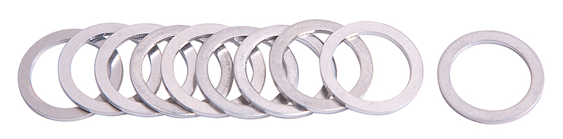 AEROFLOW ALLOY CRUSH WASHER METRIC M6 6MM I.D SUITS M6 METRIC THREAD