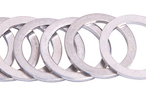 AEROFLOW ALLOY CRUSH WASHER METRIC M18 18MM ID SUITS M18 METRIC THREA