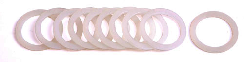 AEROFLOW TEFLON WASHERS -3AN 10 PACK 10MM ID