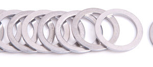 Aeroflow Alloy Crush Washer -12AN 10PK 27.2mm ID