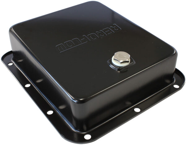 AEROFLOW FORD C4 DEEP TRANSMISSION PAN BLACK EXTRA CAPACITY