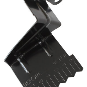 AEROFLOW SB CHEV TIMING POINTER TAB BLACK 6" 7" & 8" BALANCER