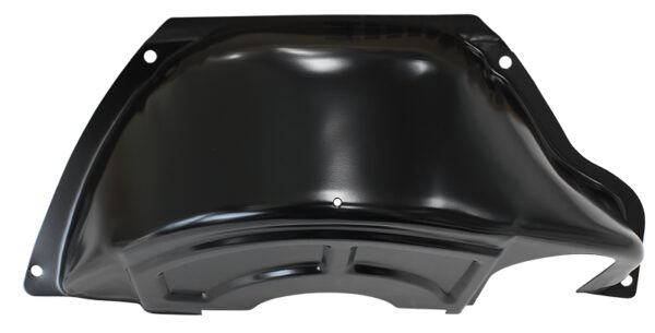 AEROFLOW GM POWERGLIDE FLEXPLATE DUST COVER BLACK