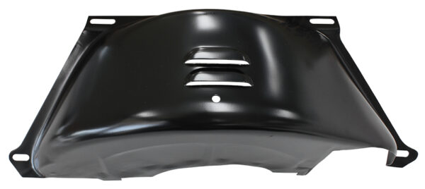 AEROFLOW GM TH350 TH400 FLEXPLATE DUST COVER BLACK TRANS INSPECT