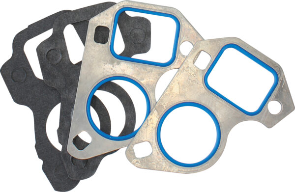 AEROFLOW GM LS WATER PUMP GASKET PAIR LS1 METAL / RUBBER GASKETS