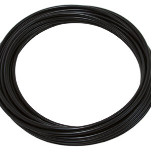 Aeroflow SS Teflon Braided Hose -3AN CC1M Black 3.5mm ID 6.3mm OD