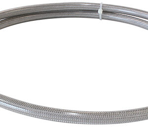 Aeroflow SS Teflon Braided Hose -3AN CC1M Silver 3.5mm ID 6.3mm OD