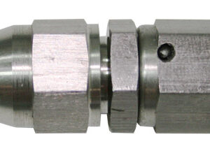 Aeroflow Stainless Straight Hose End -3 AN Suit Teflon Hose