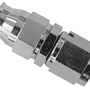 Aeroflow Steel Straight Hose End -3 AN Suit Teflon Hose