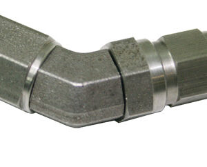 Aeroflow Stainless 45 Deg Hose End Suit -3 Teflon Hose
