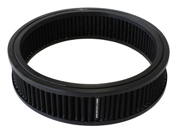 AEROFLOW ROUND AIR FILTER 9" X 2" WASHABLE COTTON ELEMENT