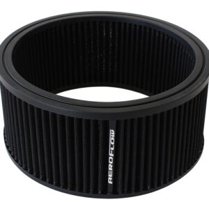 AEROFLOW ROUND AIR FILTER 9" X 4" WASHABLE COTTON ELEMENT