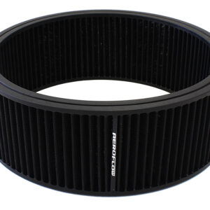 AEROFLOW ROUND AIR FILTER 14" X 5" WASHABLE COTTON ELEMENT