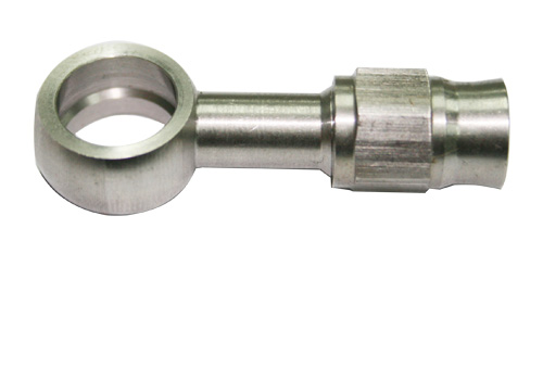 Aeroflow -3 Straight Banjo Hose End Eye Size 7/16 Long