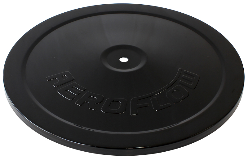 AEROFLOW 9" BLACK STEEL TOP PLATE ONLY