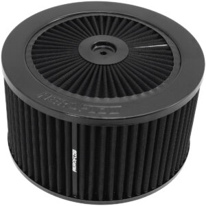 AEROFLOW 9" X 5" FULL FLOW AIR CLEANERASSEMBLY 5-1/8" BLACK COTTON