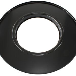 AEROFLOW 14" AIR CLEANER BASE ONLY FLAT BASE BLACK 7-5/16"