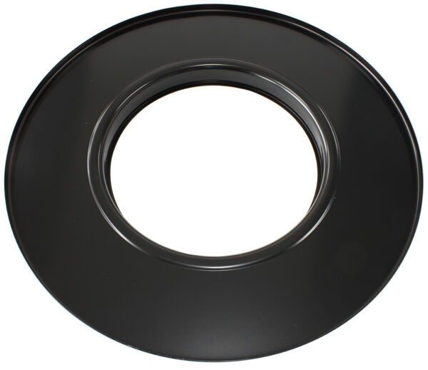 AEROFLOW 14" AIR CLEANER BASE ONLY FLAT BASE BLACK 7-5/16"
