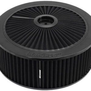 AEROFLOW 14" X 5" FULL FLOW ASSEMBLY 5-1/8" 1-1/8" DROP , BLACK,