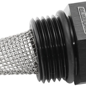 AEROFLOW OIL SYSTEM FILTER SCREEN -12ANTO -12 ORB FITTING DRY SUMP BLACK
