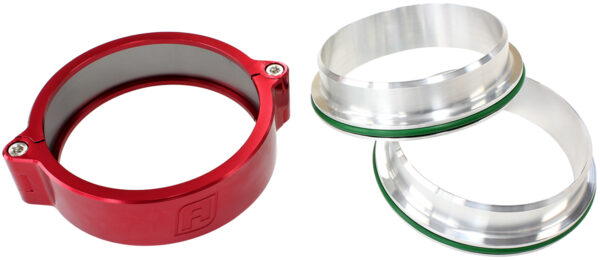 AEROFLOW 2.0" BILLET INTERCOOLER CLAMPSQUICK CONNECT RED CLAMP