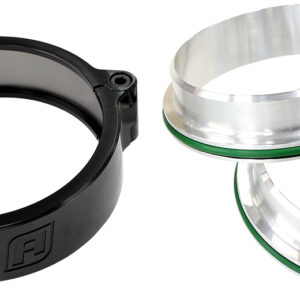 AEROFLOW 2.0" BILLET INTERCOOLER CLAMPSSTAINLESS STEEL BLACK CLAMP