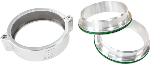 AEROFLOW 2.5" BILLET INTERCOOLER CLAMPSSTAINLESS STEEL POLISHED CLAMP