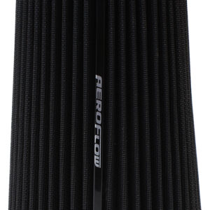 Aeroflow 3" Clamp-On Round Filter 6.15" OD, 8.9 High Black Cott