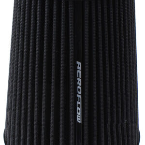 Aeroflow 3 Clamp-On Tapered Filter 4.6" 6 OD, 7.5 High Black Cot
