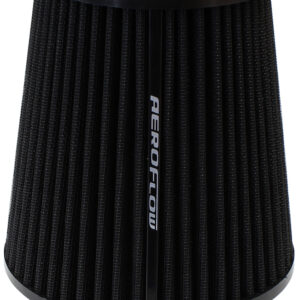 Aeroflow 3 Clamp-On Tapered Filter 4.6-6 OD, 6.1 High Black Cott