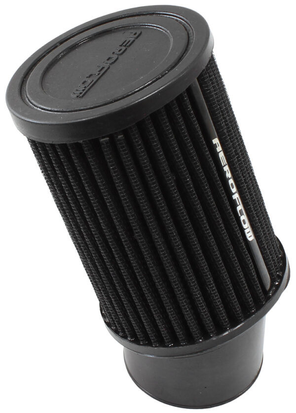 Aeroflow 2-7/16 Clamp-On Tapered Filter3.75 OD, 5" High Black Cott