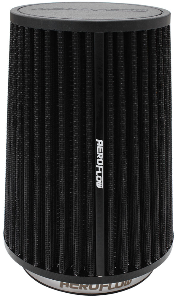 AEROFLOW 4" CLAMP-ON TAPERED FILTER 4.25" - 5.5" O.D, 7" HIGH