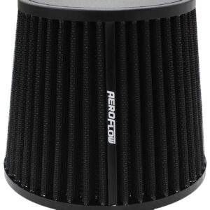AEROFLOW 2-1/2" CLAMP-ON TAPERED FILTER4.6" - 5.9" O.D, 5.1" HIGH