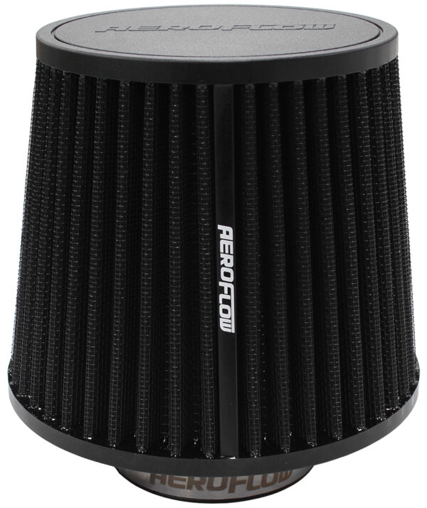 AEROFLOW 2-1/2" CLAMP-ON TAPERED FILTER4.6" - 5.9" O.D, 5.1" HIGH