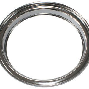AEROFLOW 9" AIR CLEANER BASE ONLY FLAT BASE CHROME 7-5/16"