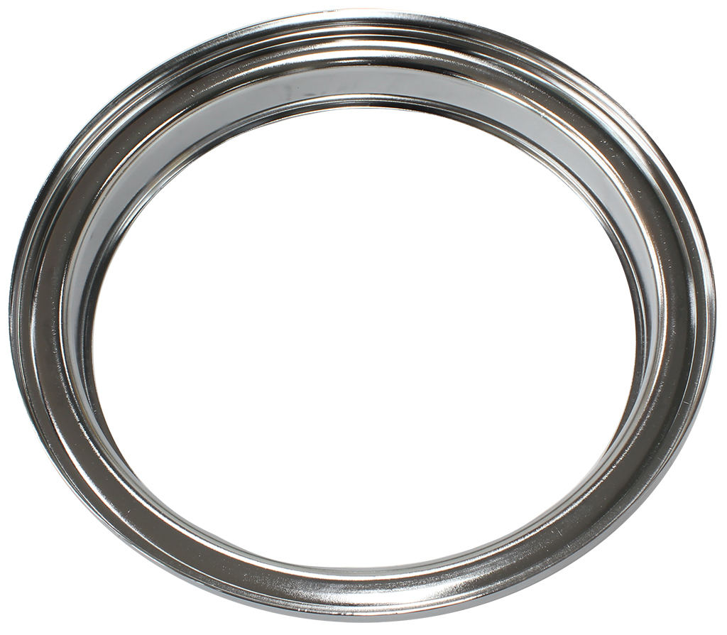 AEROFLOW 9" AIR CLEANER BASE ONLY FLAT BASE CHROME 7-5/16"