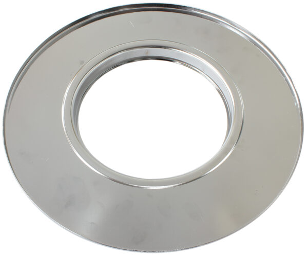 AEROFLOW 14" AIR CLEANER BASE ONLY FLAT BASE CHROME 7-5/16"
