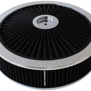 AEROFLOW 14" X 3" FULL FLOW ASSEMBLY 7-5/16" FLAT BASE , CHROME