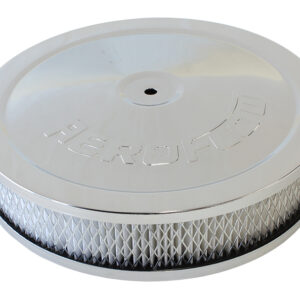 AEROFLOW 9" X 2" AIR CLEANER ASSEMBLY5-1/8" NECK, CHROME, PAPER